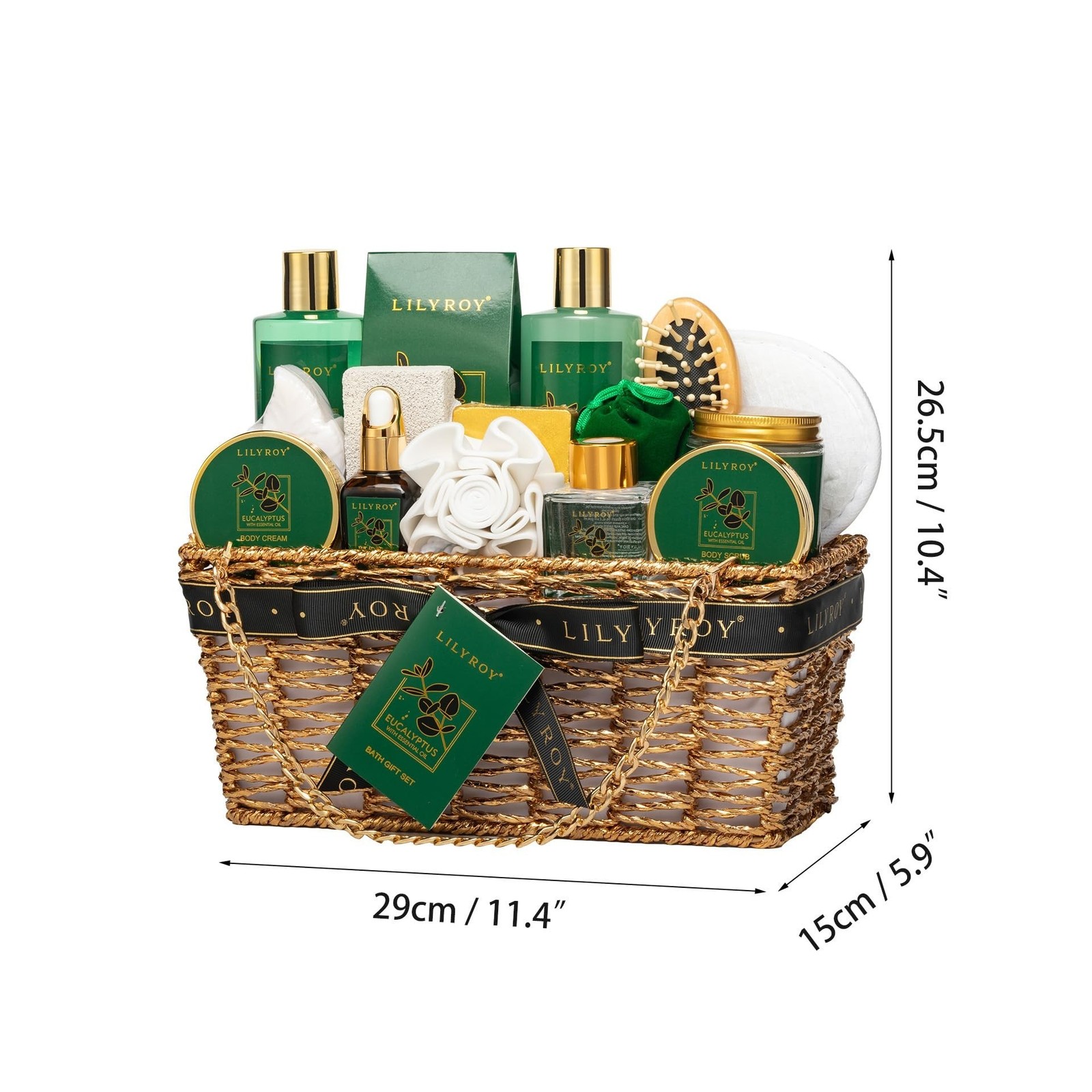 18-Piece Christmas Gifts for Women – Luxury Spa Gift Basket Set Bat… Fast Ship