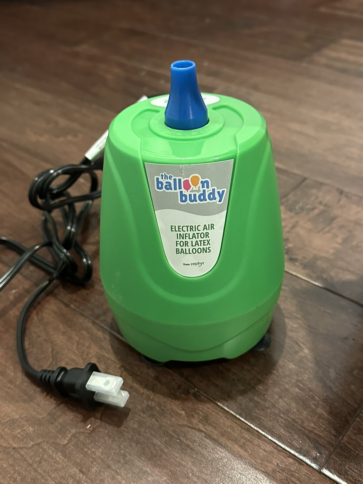 The Balloon Buddy Electric Air Inflator For Latex Balloons
