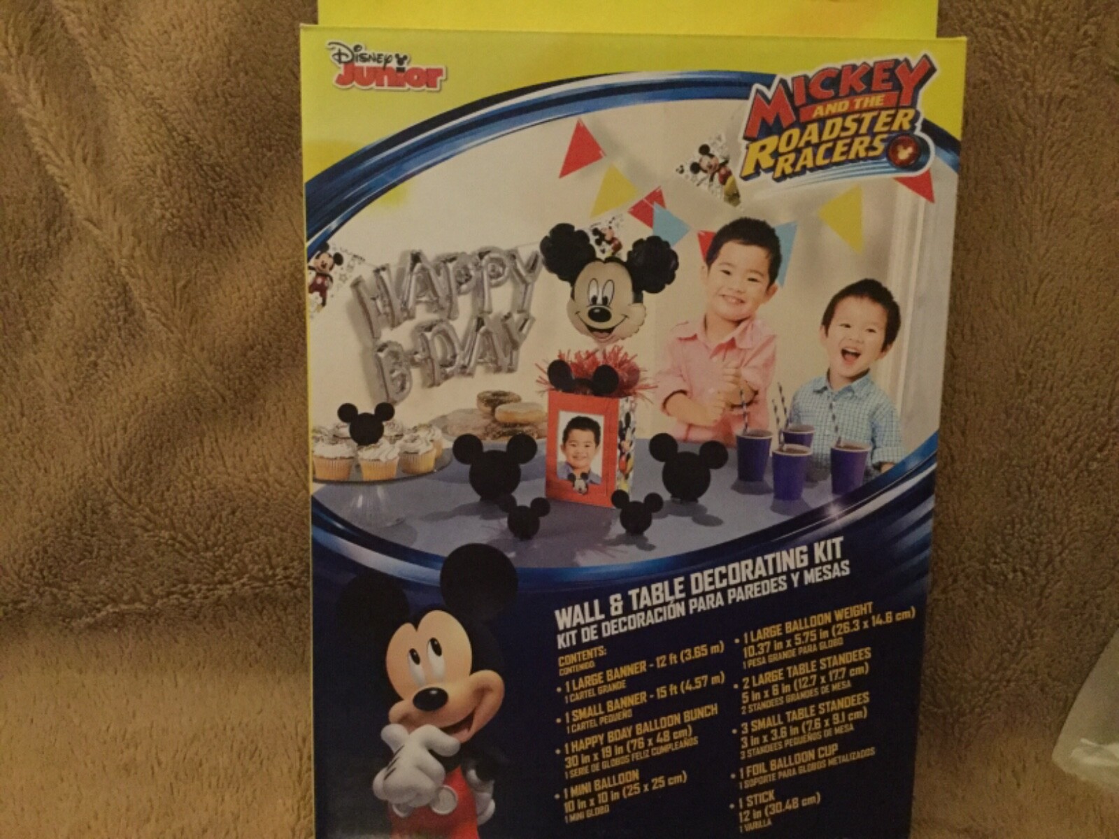 Huge lot Mickey Mouse roadster racers Birthday party supplies decorations favors