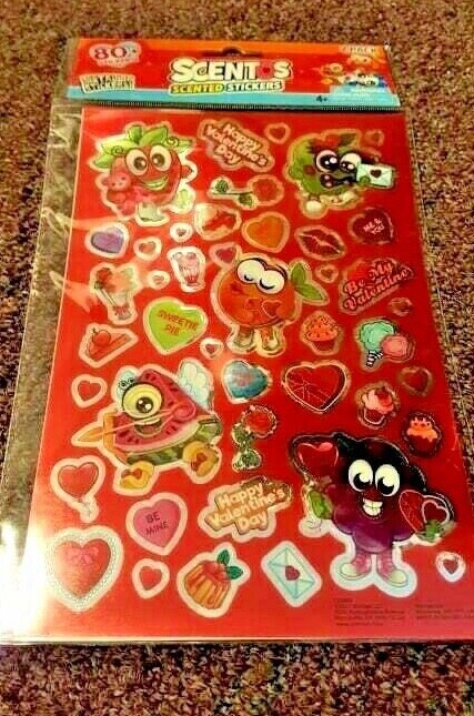 Valentine Party stickers, pull back cars, photo booth props, plaster craft kits