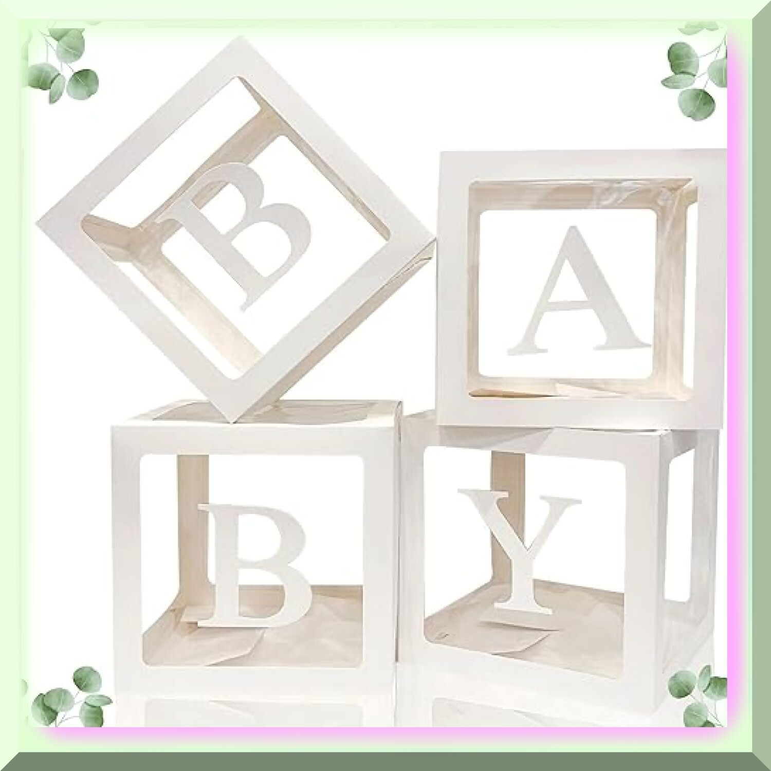 Baby First Year Celebration Kit with Letter Balloons