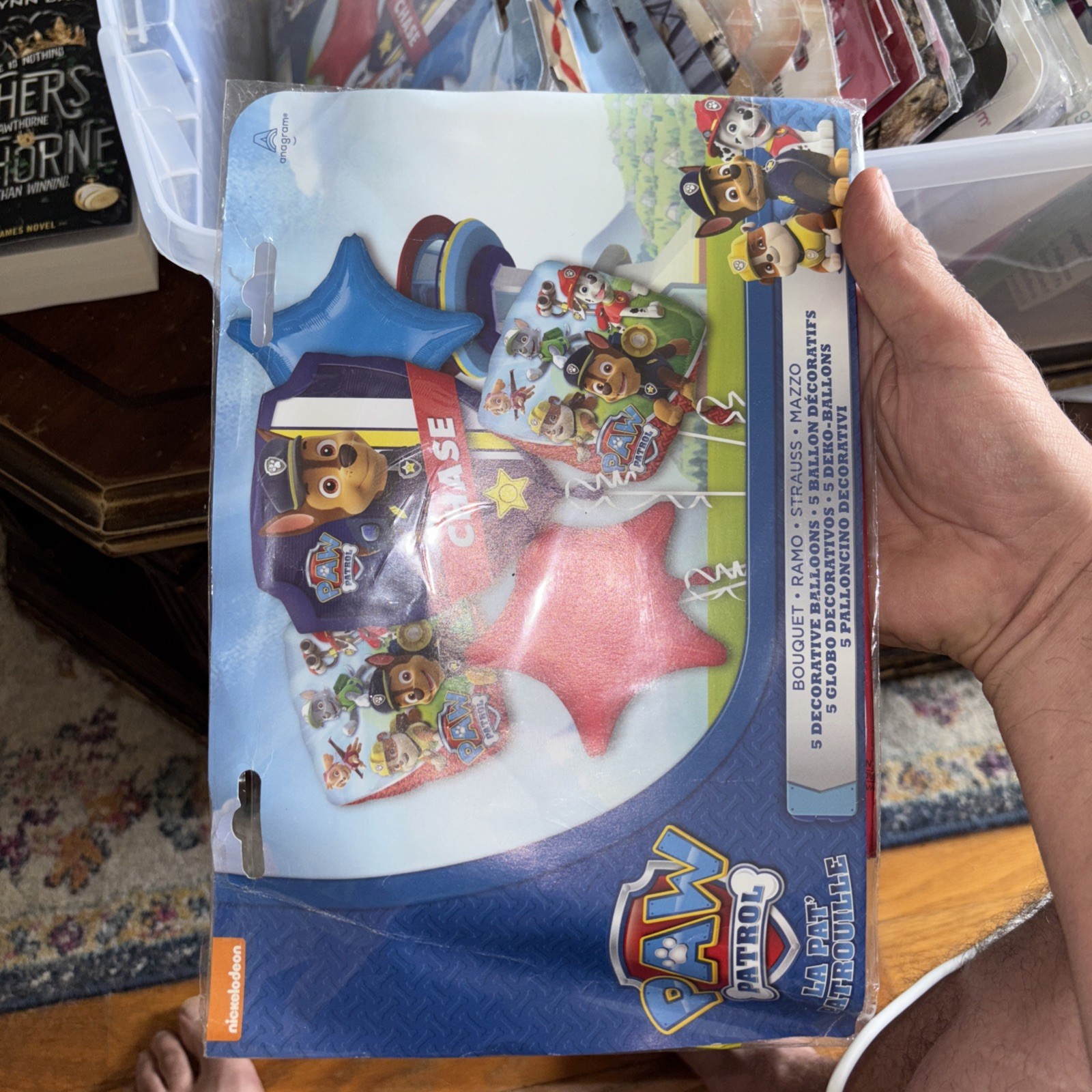 amscan International 3272301 Paw Patrol Foil Balloon Bouquet