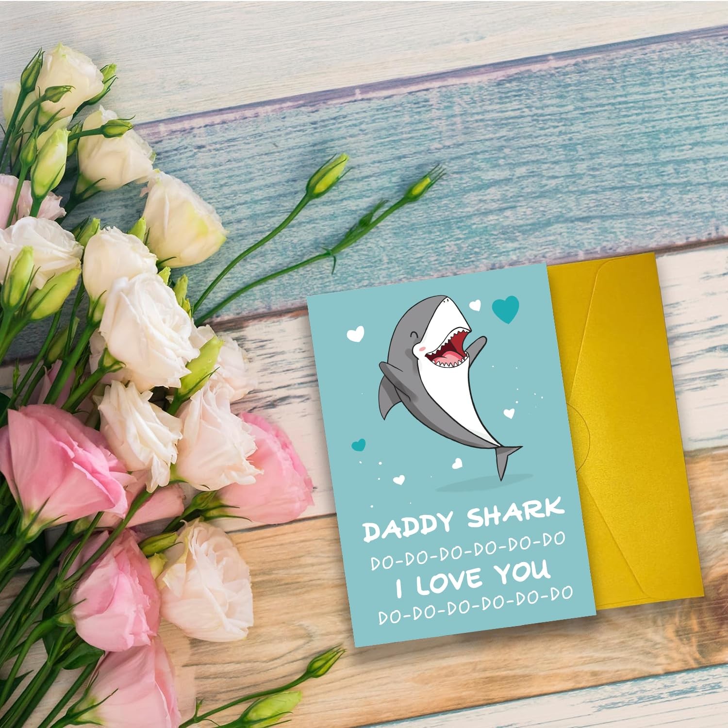 COLINHELIN Lovely Daddy Birthday Card For Dad Father 8×5.3 inches, #3
