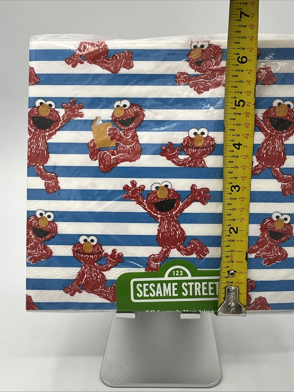 Sesame Street Elmo Party Lunch Size Napkins And Gift Bag Set. New Free Ship
