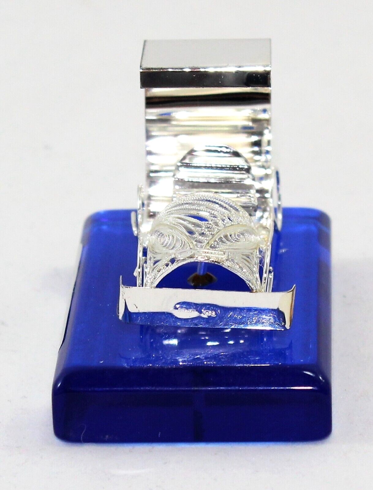 15 Party Favors 18th Anniversary Antique Car In Silver Florentine Artisans