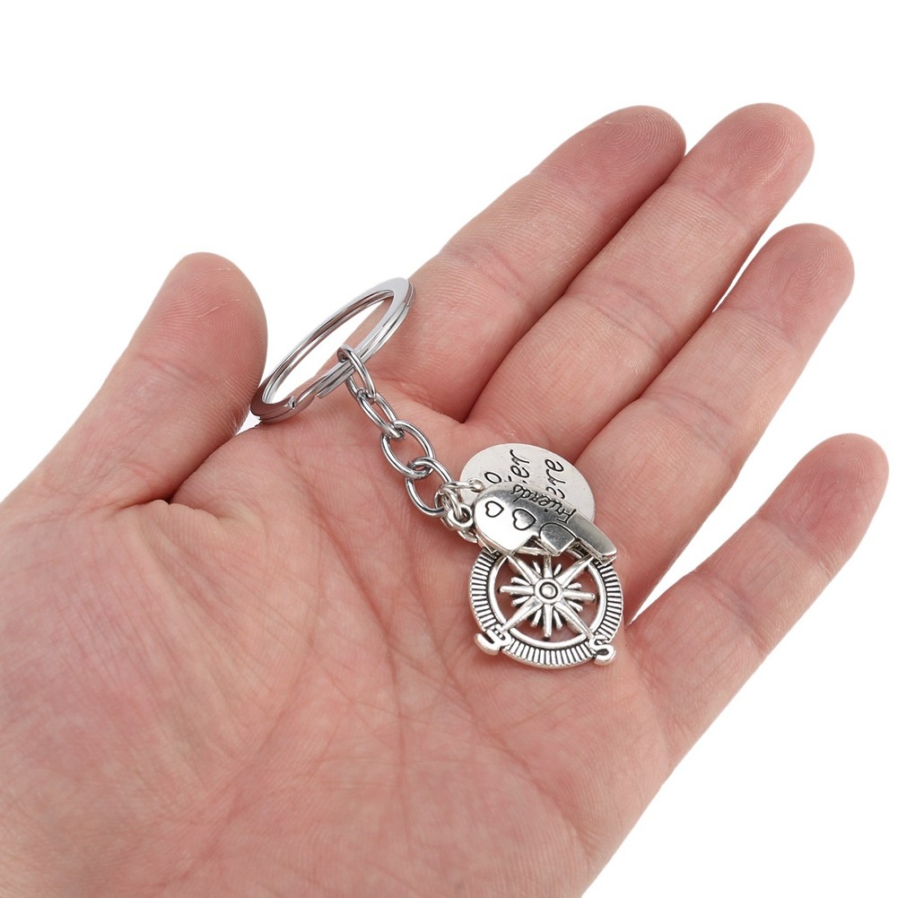 BBF Keychains Friendship Love Gift Keyrings for Women (4Pcs) U4A1