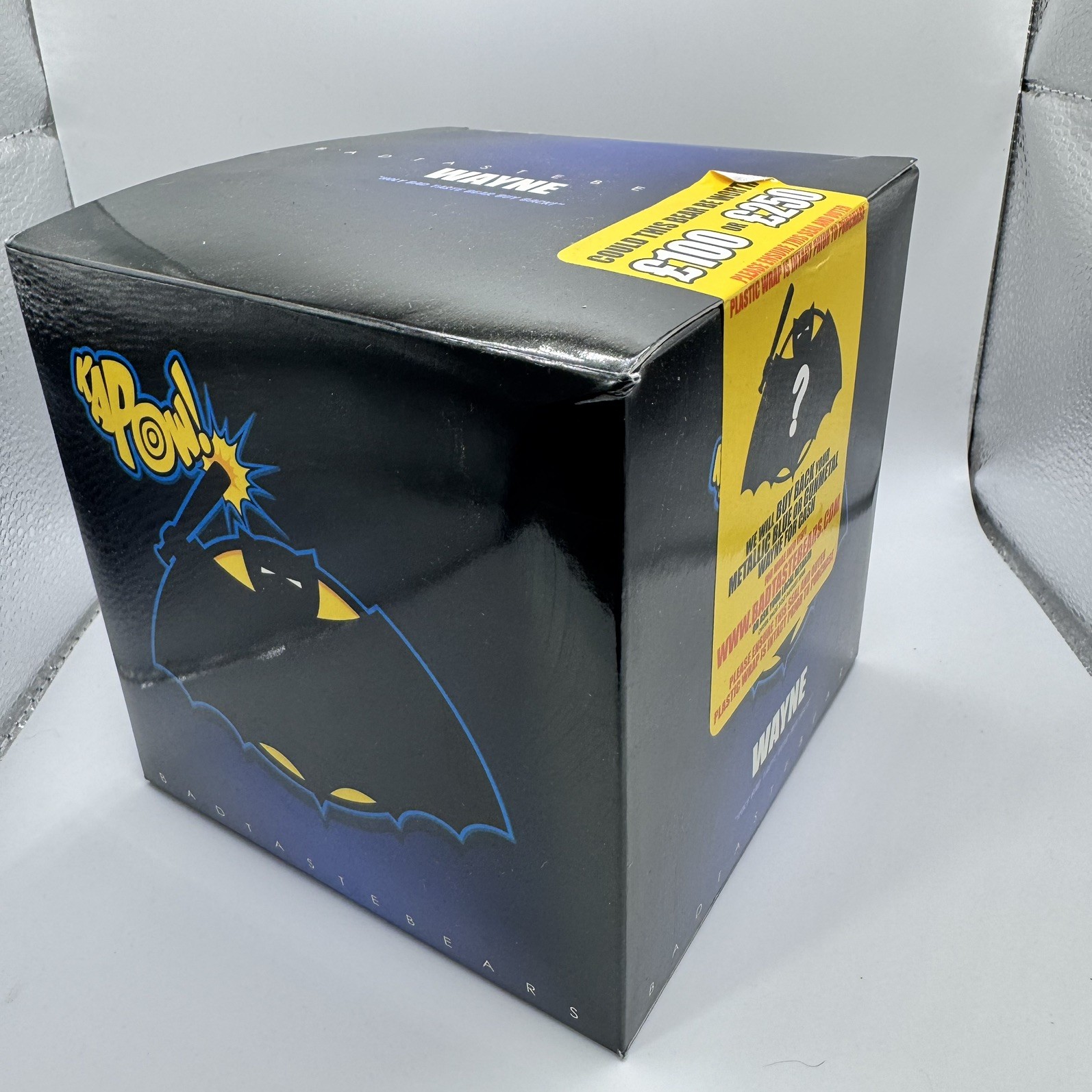 Bad Taste Bears. Wayne (Batman) 2008. Open Box. Limited Edition.