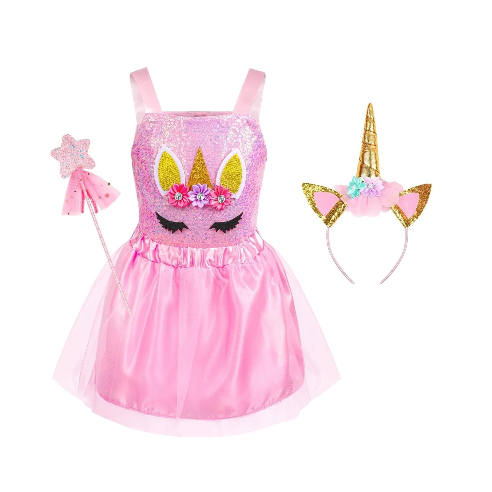 Toddler Girls Dress up Costumes, Princess Dress Up Clothes… Fast Ship