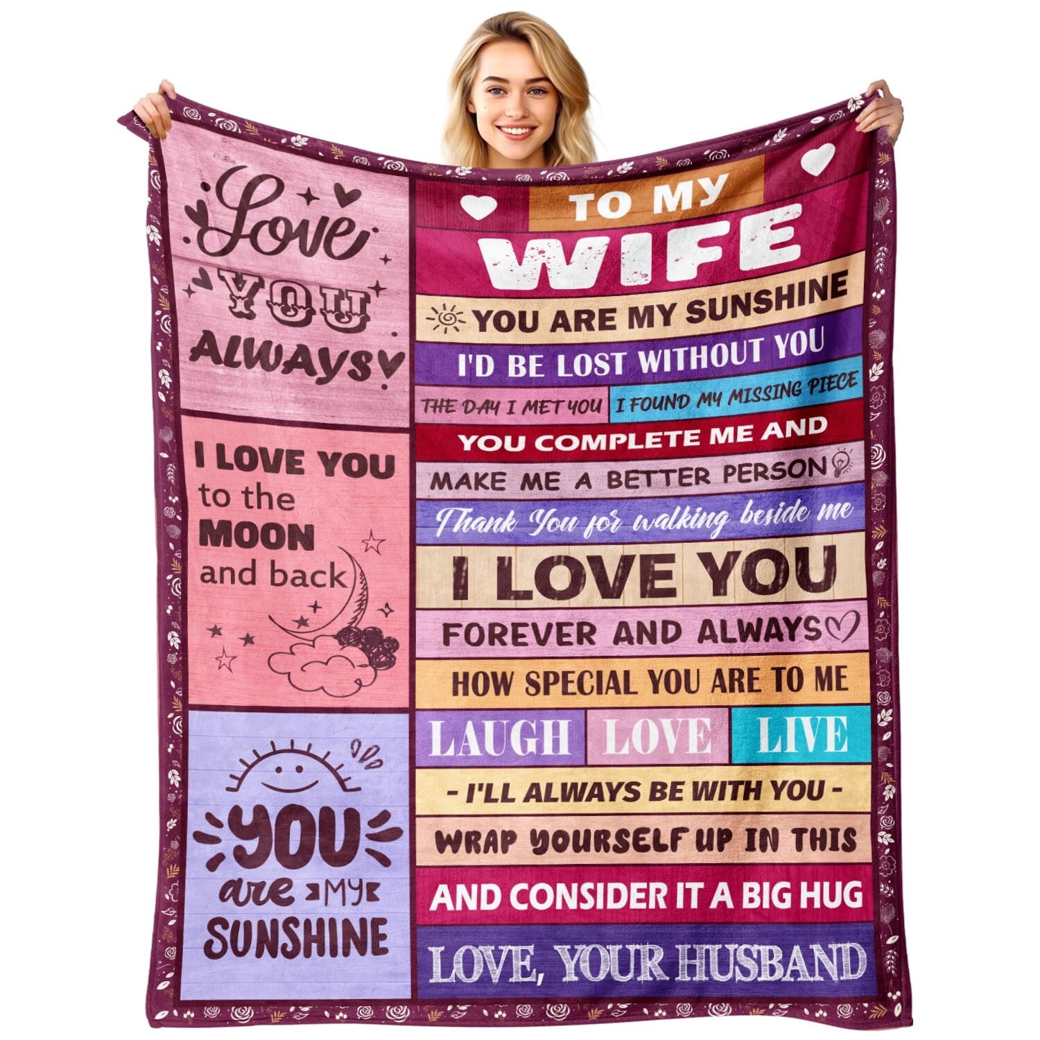 Gifts for Wife – Anniversary Wedding Gifts for Women – Mothers Day | Birthday…