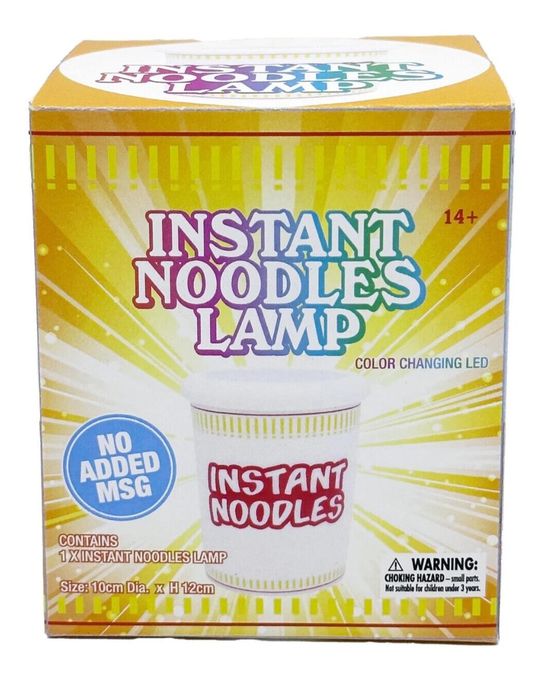 Ramen Instant Noodles Cup – Portable Light Up Lamp Night Light Office Desk Toy
