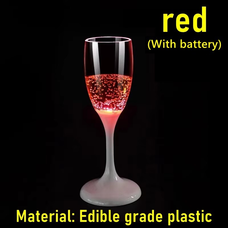 6 Color LED Flashing Light Up Cups Multicolor Party Mugs for Drinks and Decor