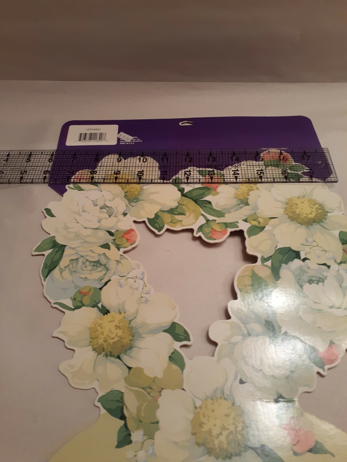 Vintage New Old Stock, Paper Heart Punch Out Centerpiece, Valentine’s, Wedding