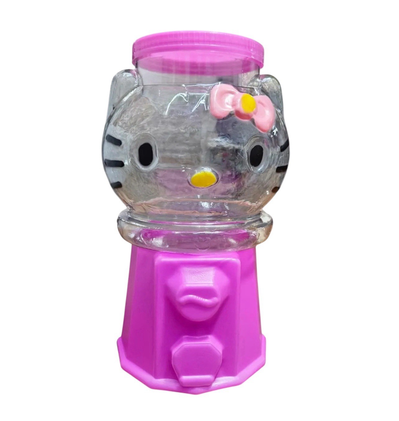 Hello Kitty Chiclera Plastic Dummy Gumball Machine Centerpiece Party Piñata 10Pk