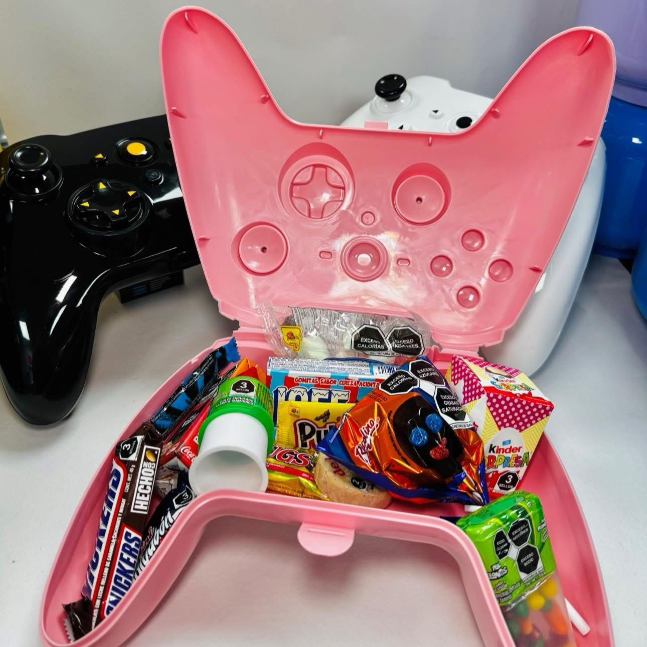 X-BOX Controller Dulcero 10 Pcs Plastic Party Candy Favor XBOX Random Colors