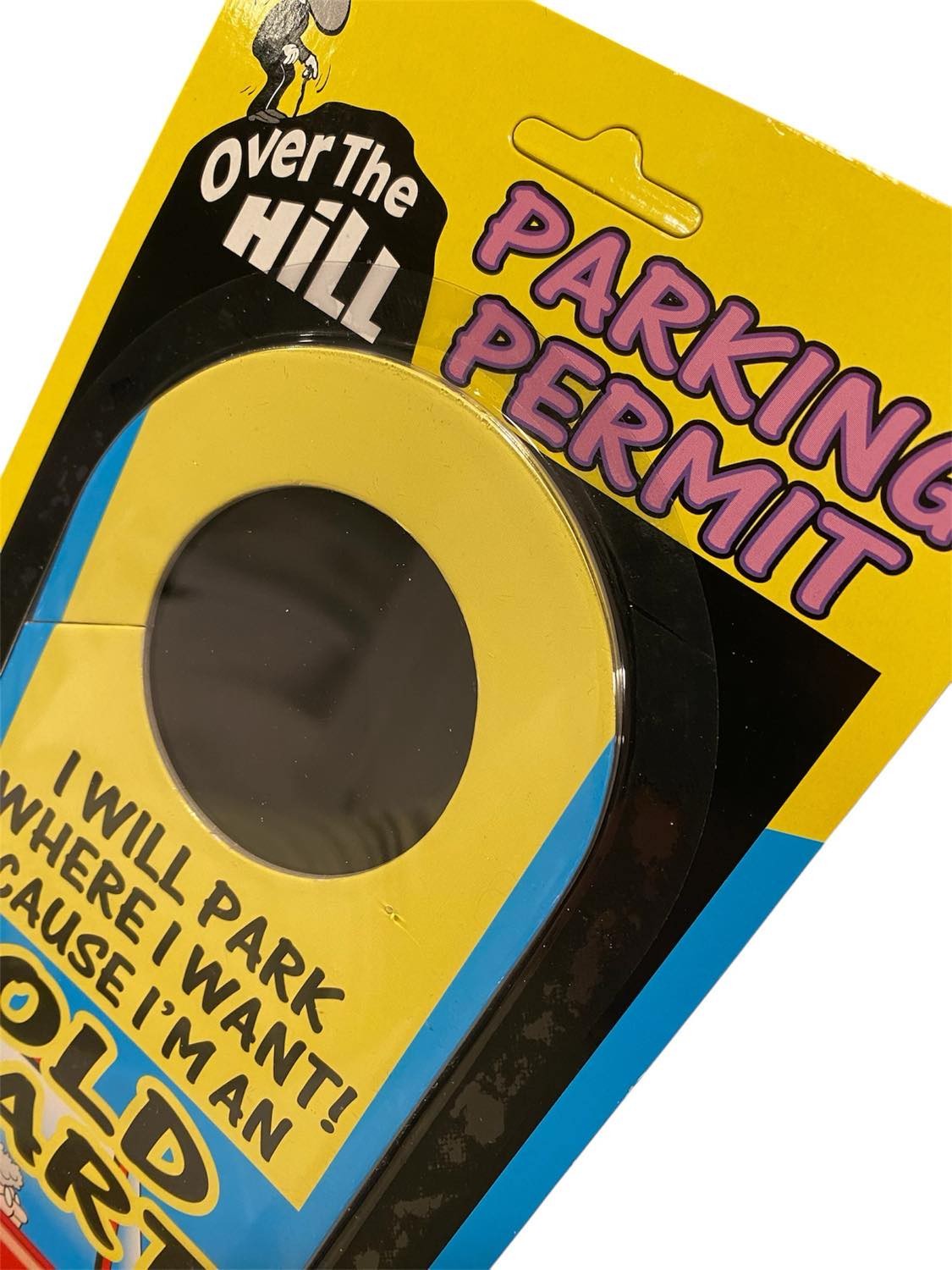 OLD FART Parking Permit – Over the Hill – Funny GaG Prank Classic Joke