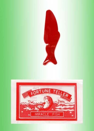12 Fortune Telling Fish – Miracle Teller Palm Reading – gag party toy gifts
