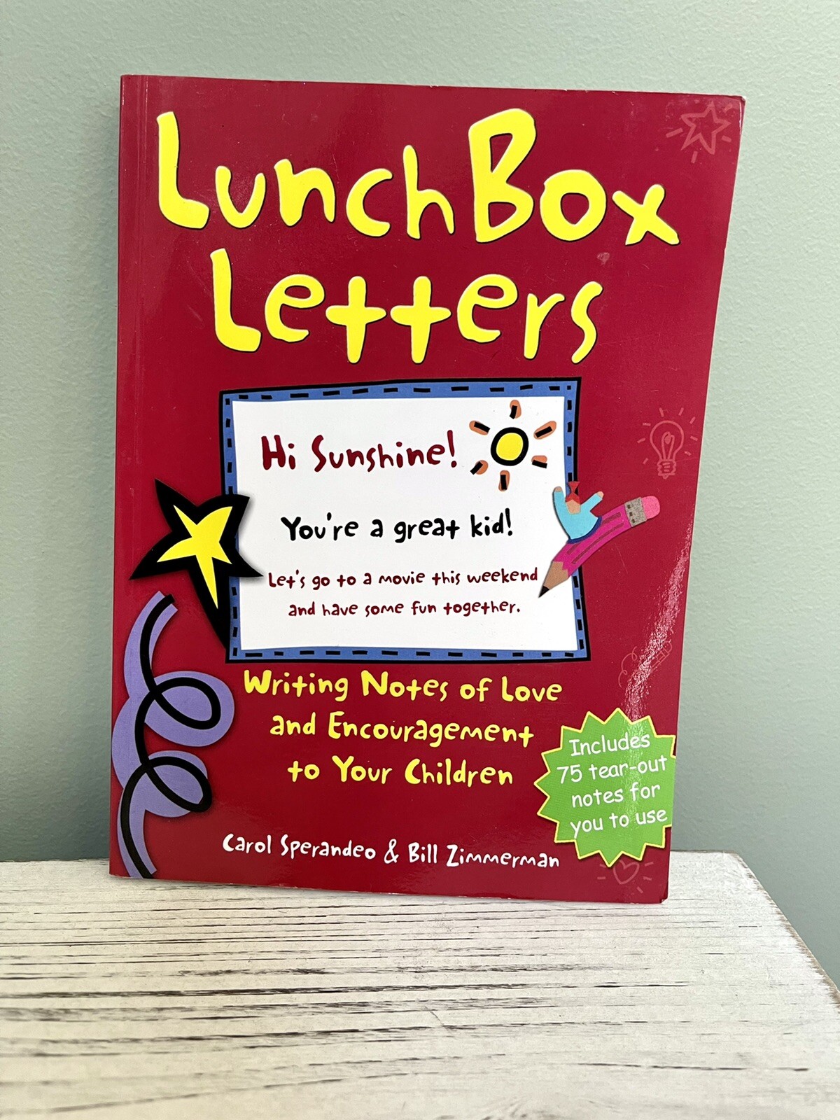 Lunchbox Letters Book of Notes Back To School