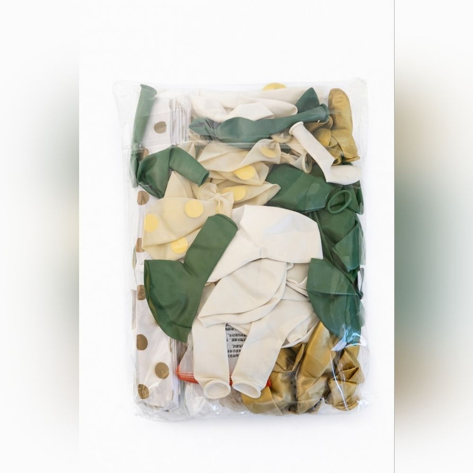 Gold and Green Party Decoration Set Birthday