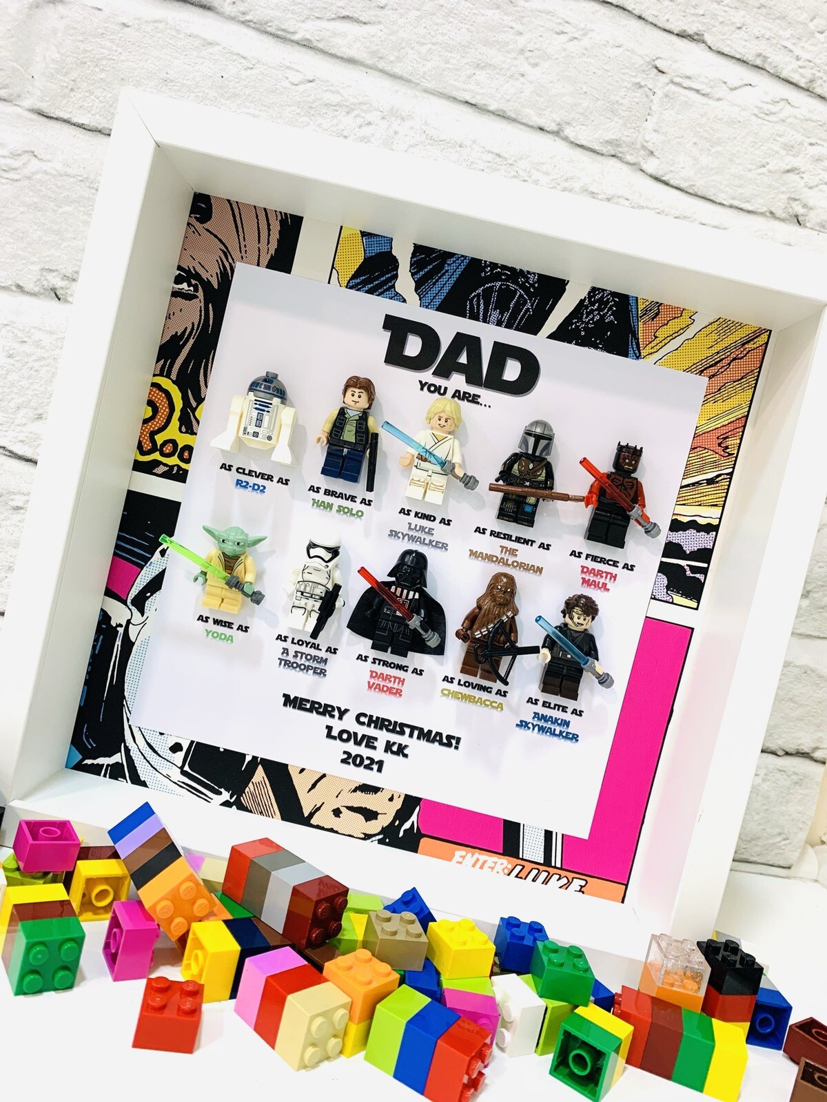 Star Wars Frame | Personalised Star Wars Gift | Personalised Gifts for Him