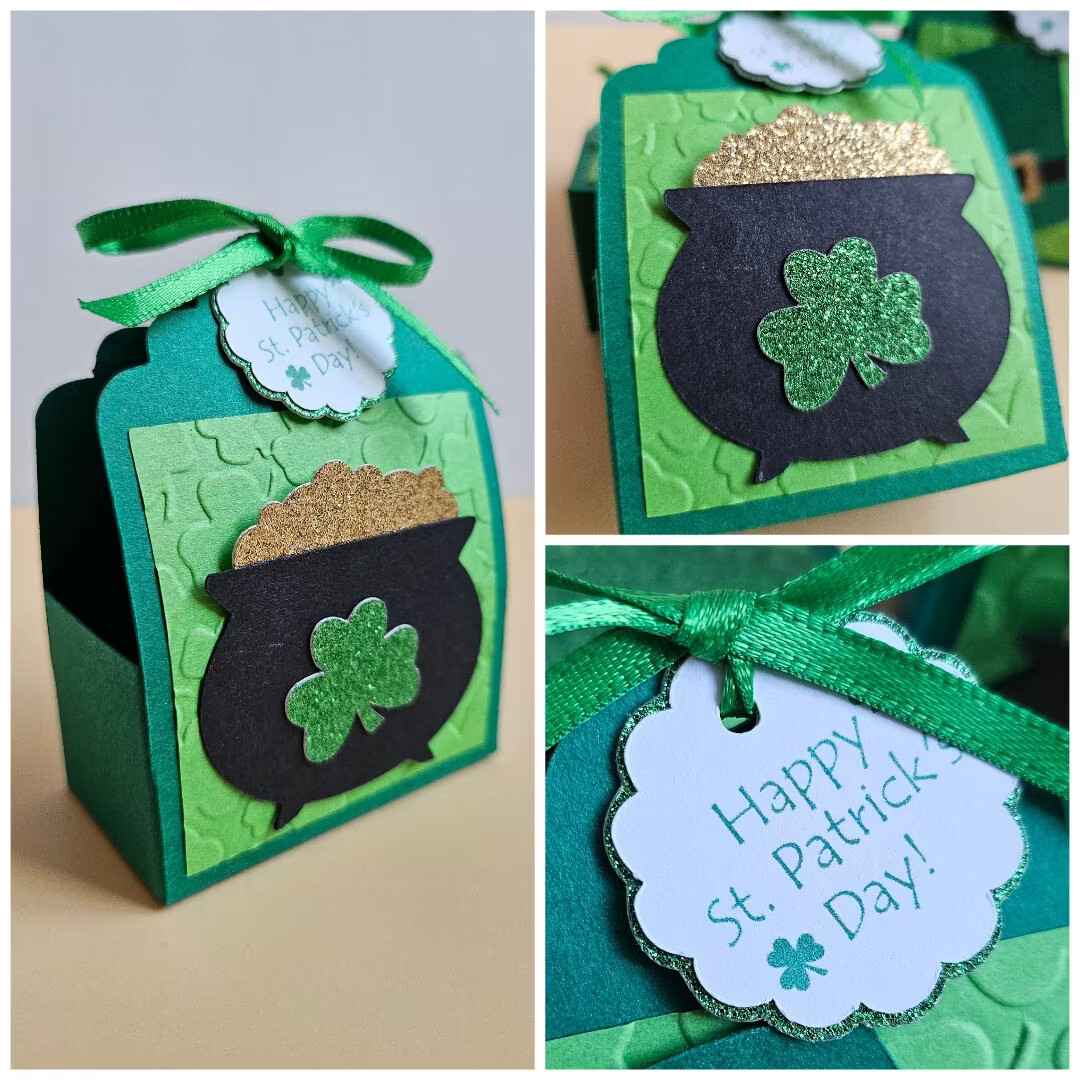 St. Patrick’s Day Treat Boxes, Candy Boxes, Party Treat Boxes, Treats For Class