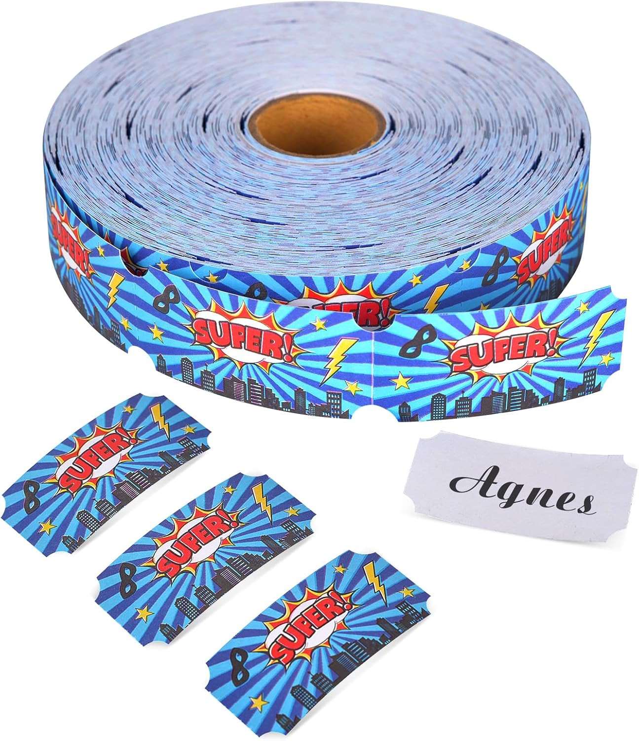 1000 Pieces Super Incentive Roll Tickets Reward Tickets Raffle Tickets Single…