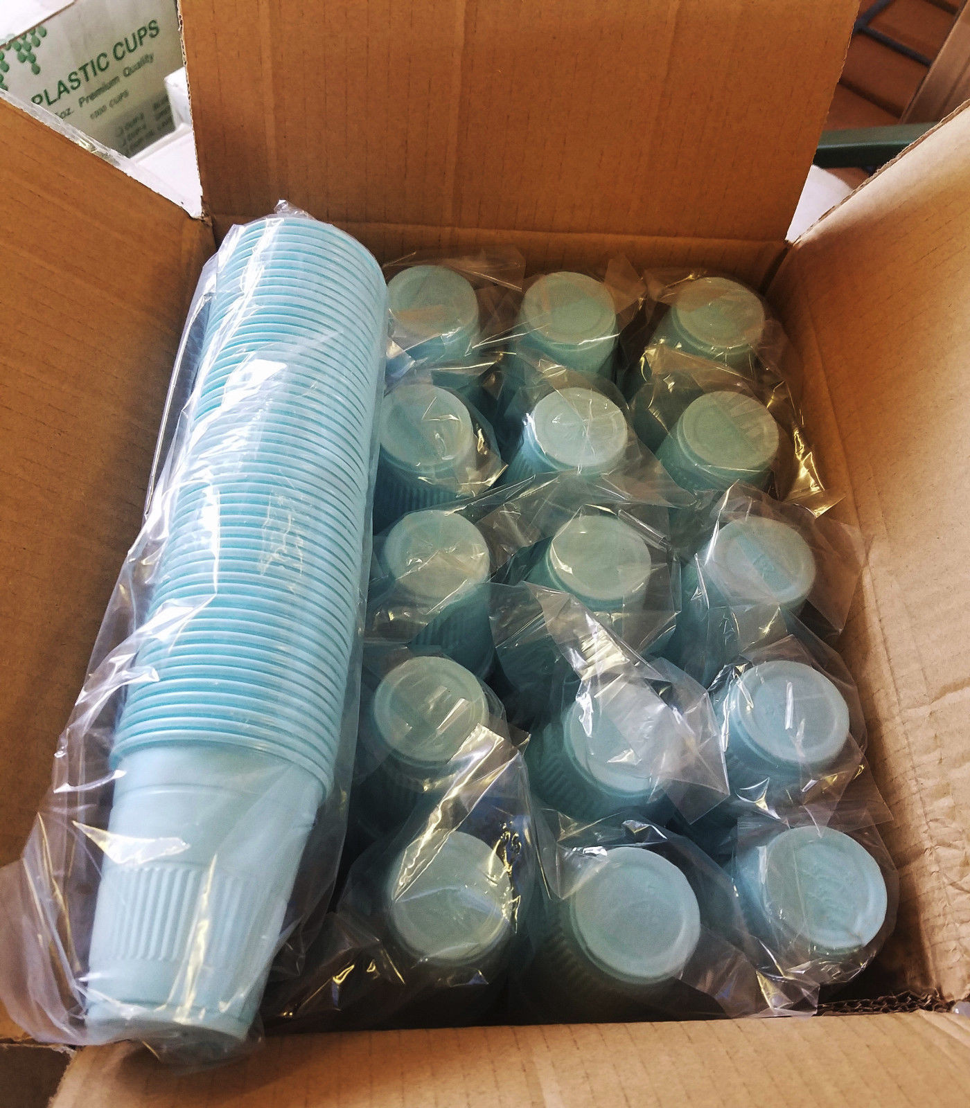 Disposable Plastic Drinking Cups Premium 5oz White Purple Green Pink Blue 1000pk