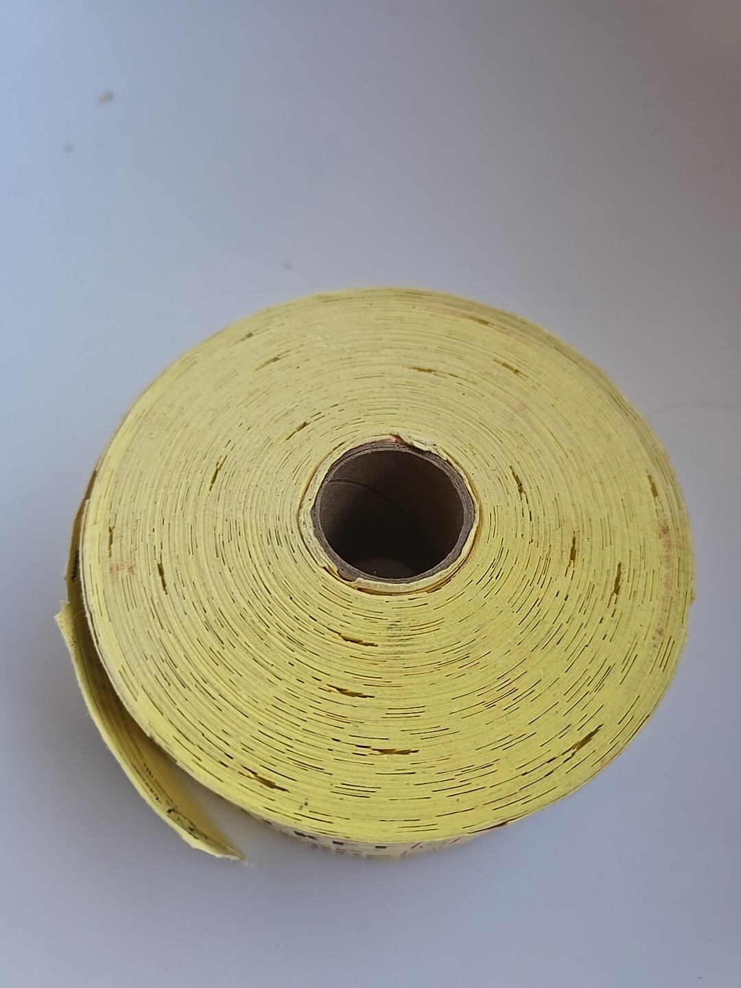 Yellow Raffle Tickets~Indiana Ticket Company/Pre-owned