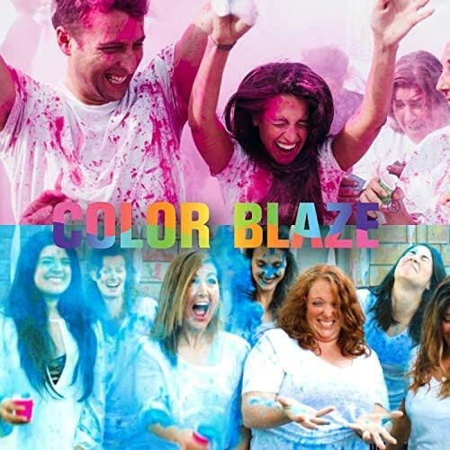 Color Blaze Gender Reveal Powder 75g Packets – Set of 10 (5 Pink / 5 Blue) Baby