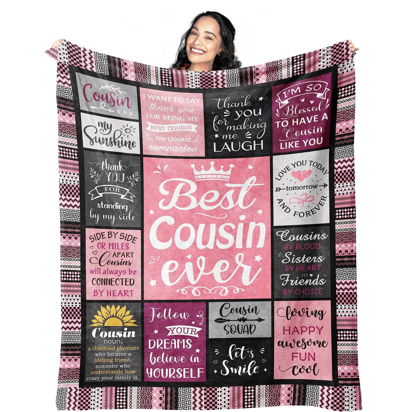 Cousin Gifts for Women, Christmas Birthday Gifts Ideas for Cousins Crew Femal…