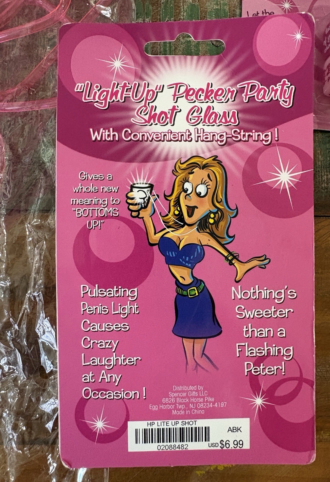 Lot of Bachelorette Adult Party Favors Light Up Shot Glass Dice Straws NEW