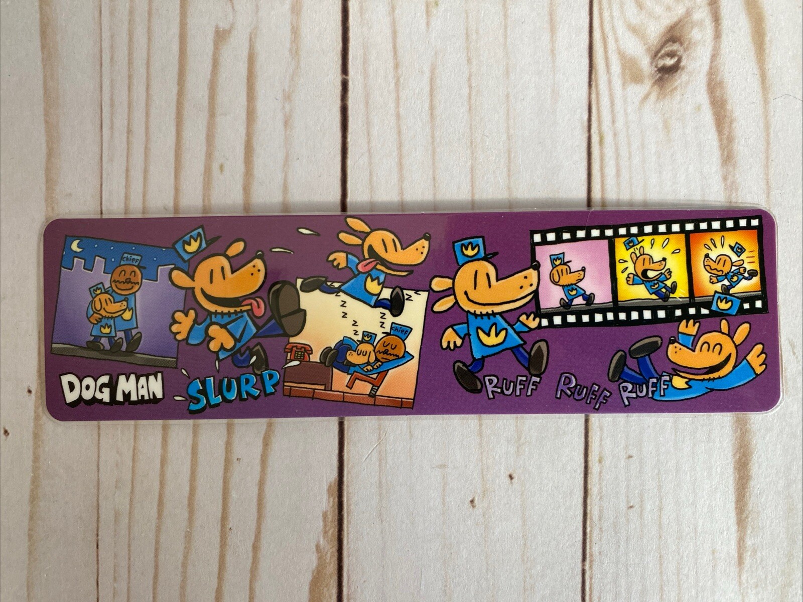 Dog Man Cat Kid Bookmark Laminated Stocking Stuffer Set Of5 Dav Pilkey Free Ship