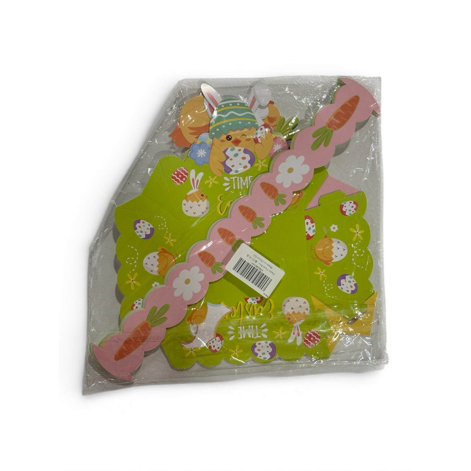 12pcs Easter Treat Boxes Paper Baskets w/ Handle Kids Egg Hunt Party Favors