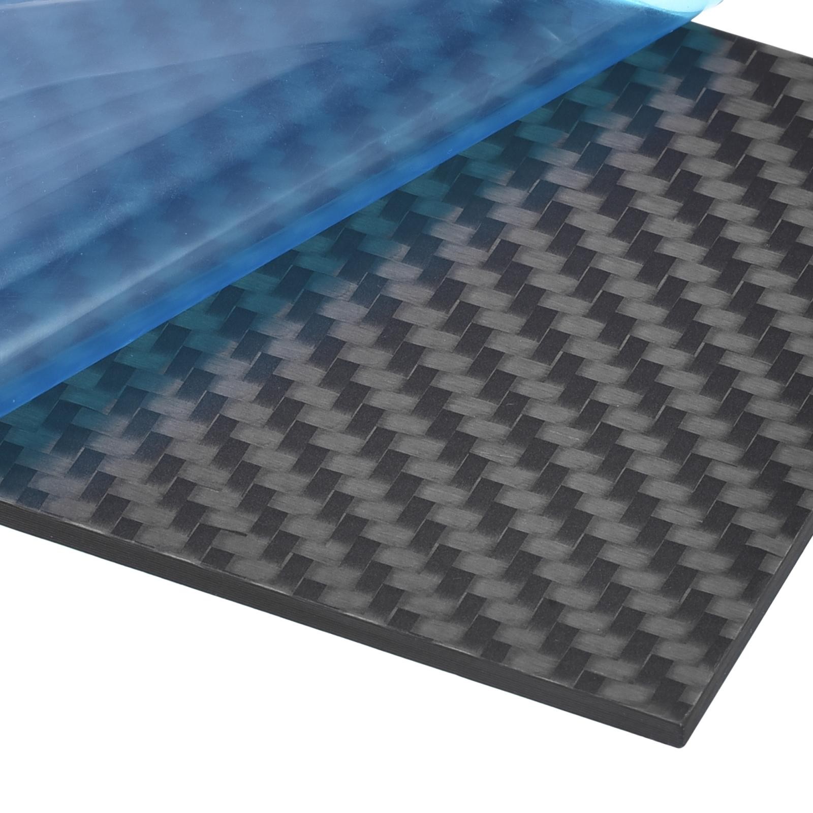 Carbon Fiber Sheets Panels 125mm x 75mm x 2mm (Matte Spike)