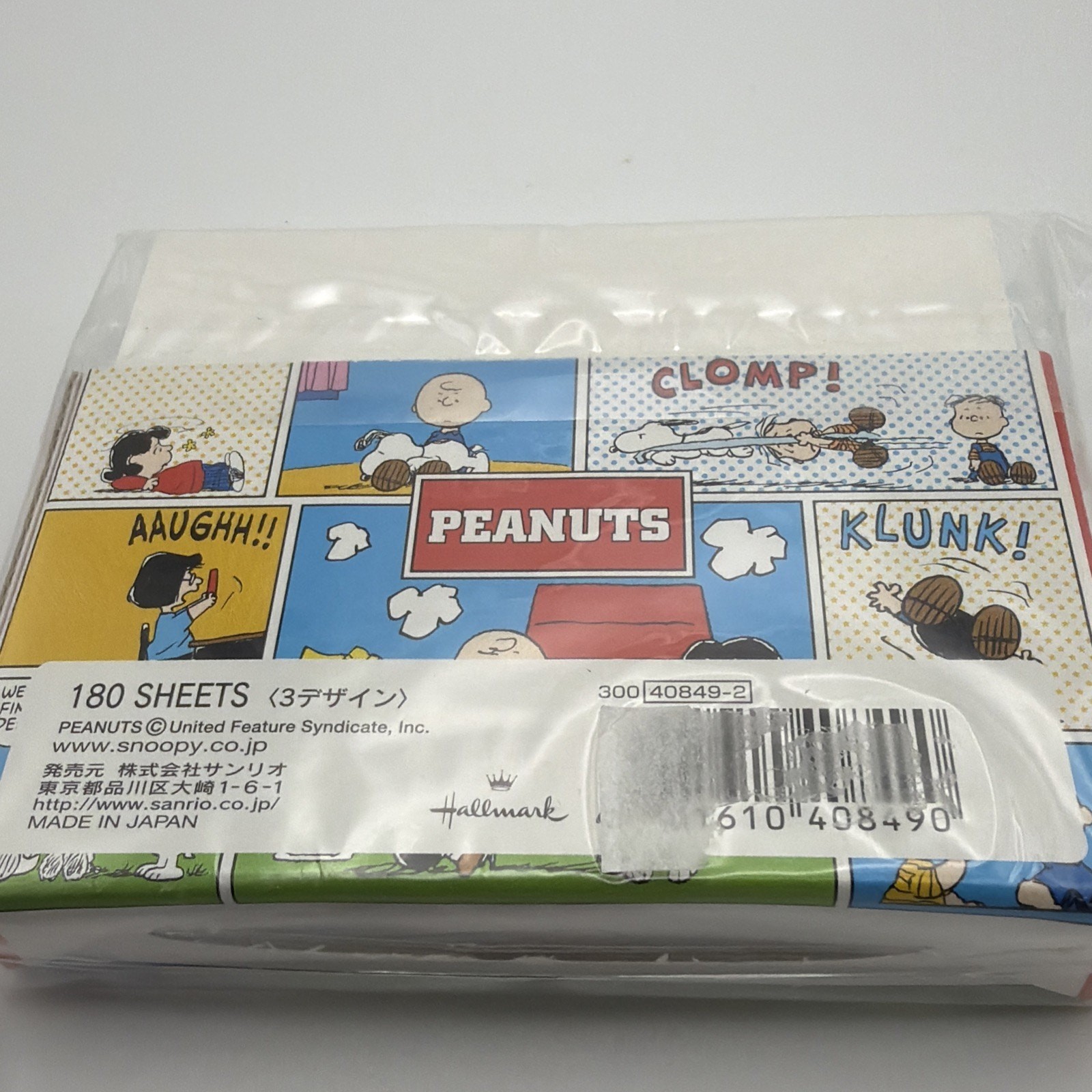 NEW Hallmark “Peanuts” Mini Memo Note Pad Set Charlie Brown Snoopy Stationary