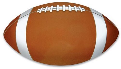 3 FOOTBALL magnets 3D – NFL Magnet Magnetic Car Truck Kitchen Sports Decal