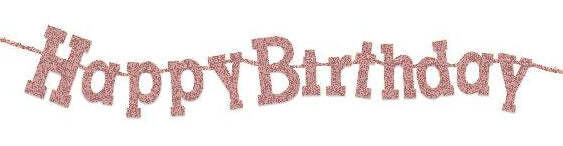 7″ Diamond Banner – Rose Gold