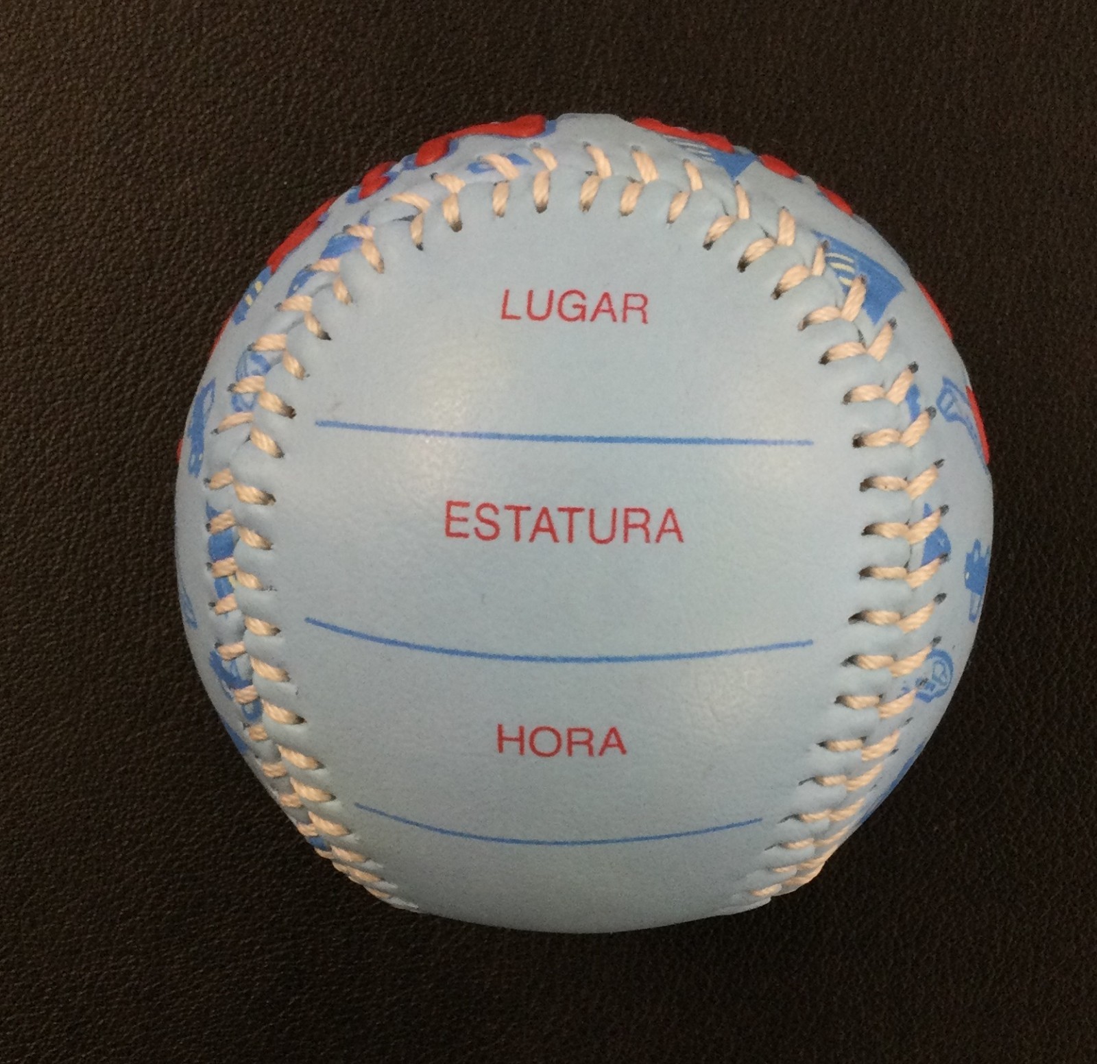 “Es Un Niño!” Spanish Baby Shower Gender Announcement Collectible Baseball