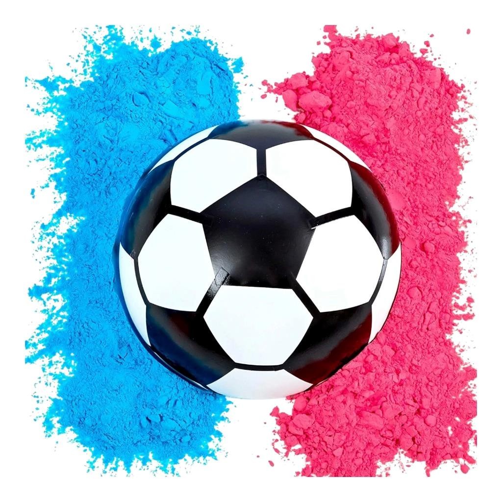 Gender Reveal Soccer Ball Kit Explosion Powder Baby Shower Party Sports AU