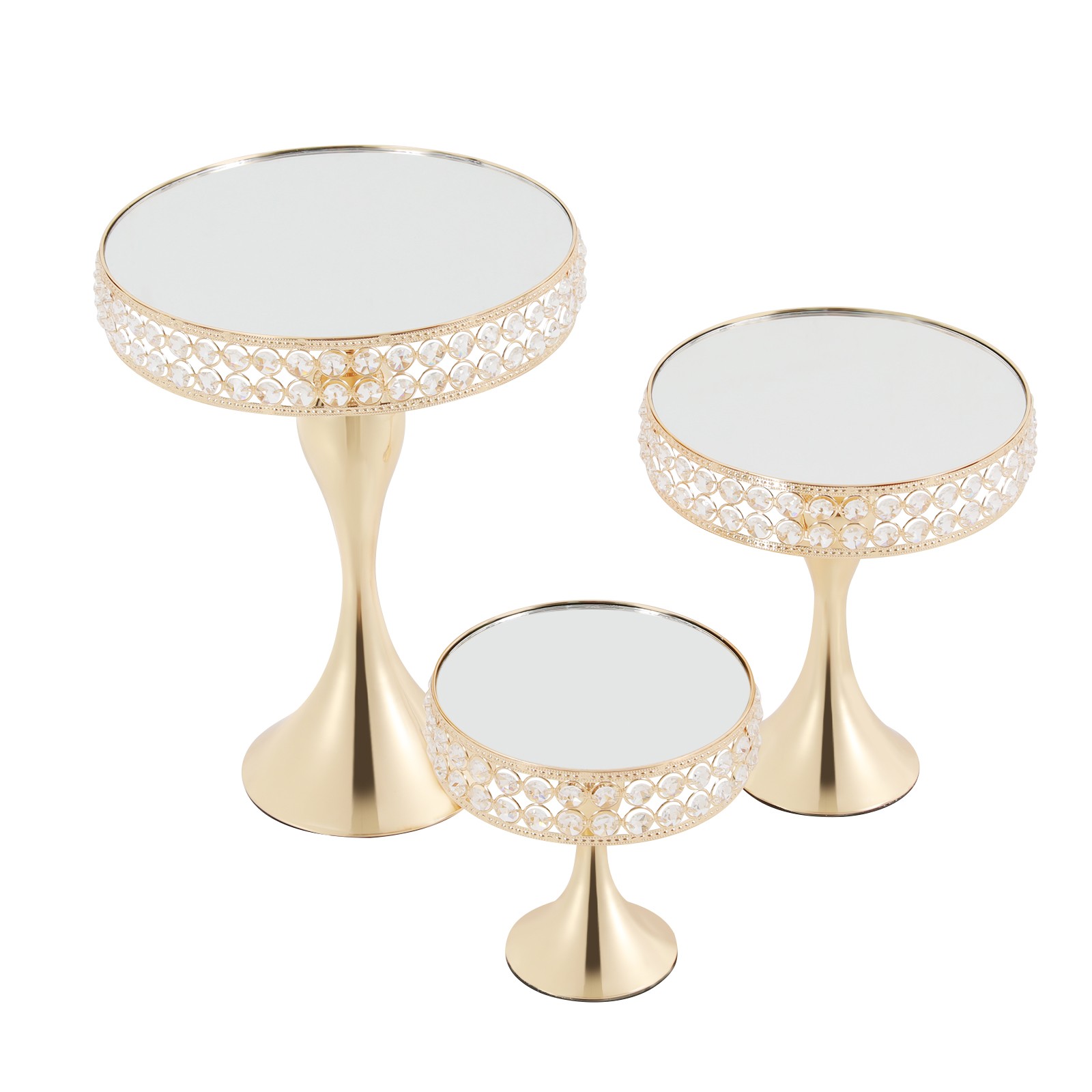 3 Pcs Cake Display Stands For Wedding/party/birthday/Baby Shower /celebration