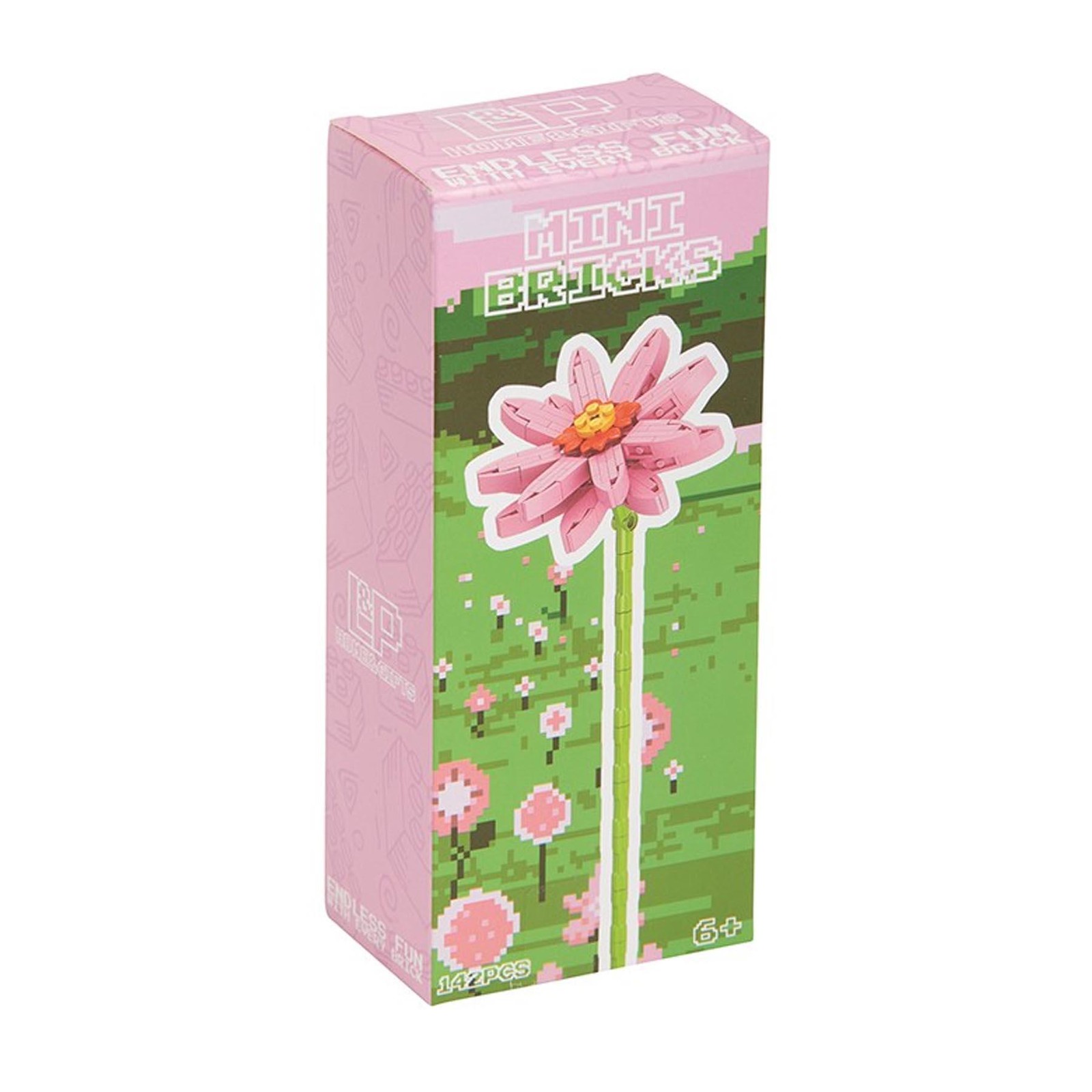 Mini Bricks Daisy Flower 142pc Building Blocks Set Ideal for Gifts for her