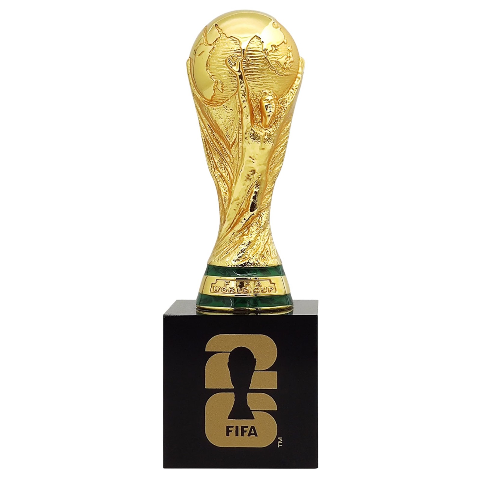 Official FIFA World Cup 2026 Edition 3D Trophy Acrylic Display Gold 70 mm
