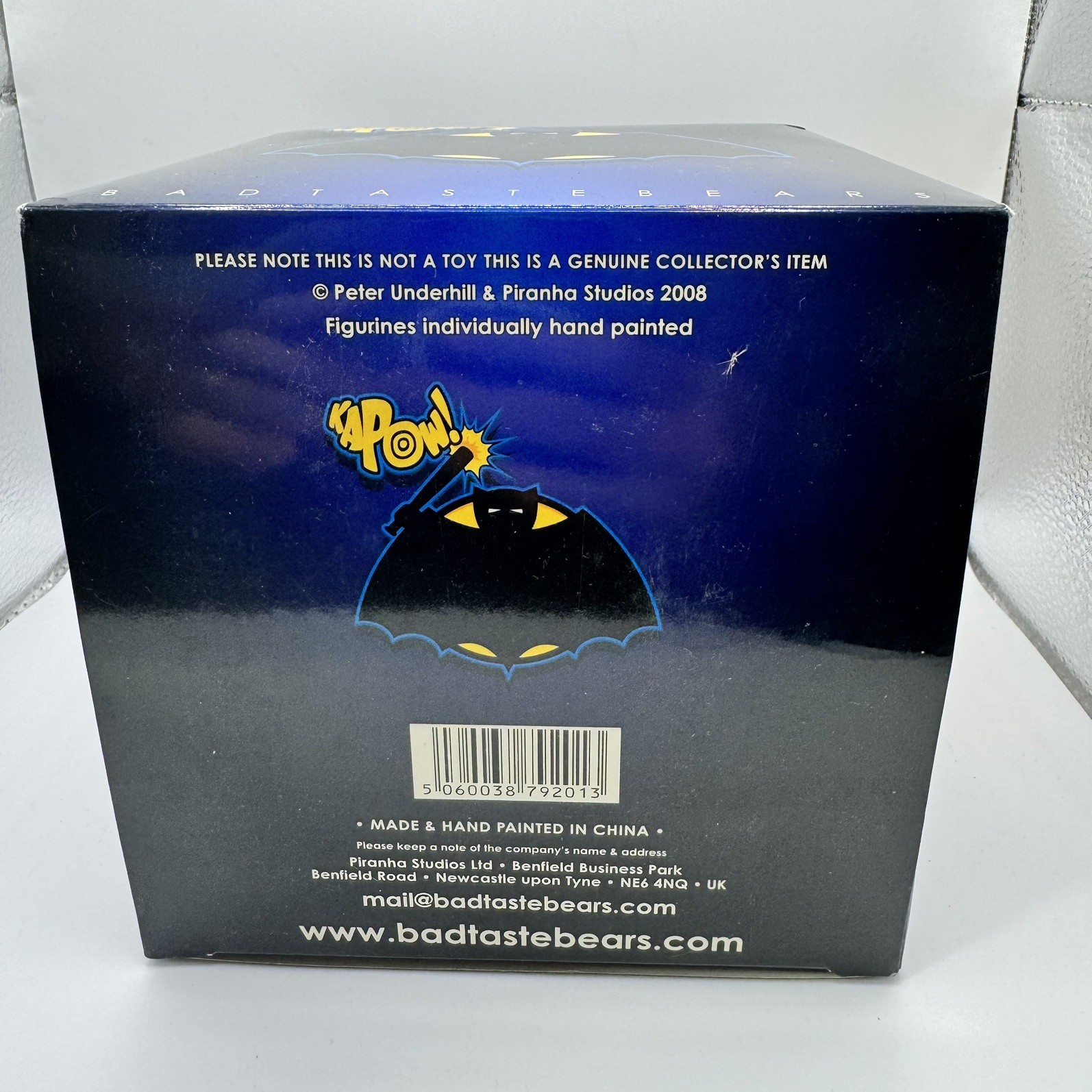 Bad Taste Bears. Wayne (Batman) 2008. Open Box. Limited Edition.
