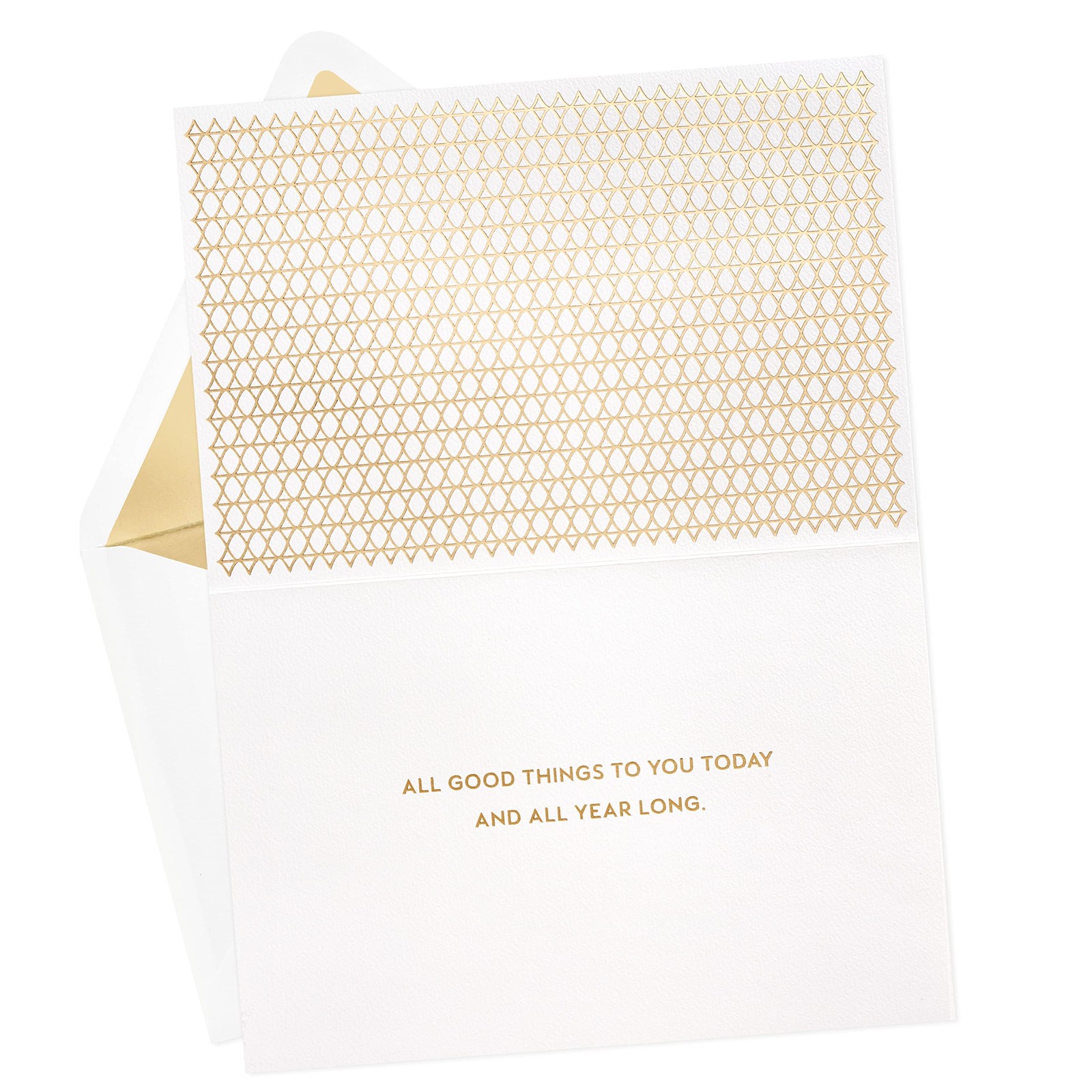 Hallmark Signature 5 inches x 7.2 inches, All Good Things Year Long