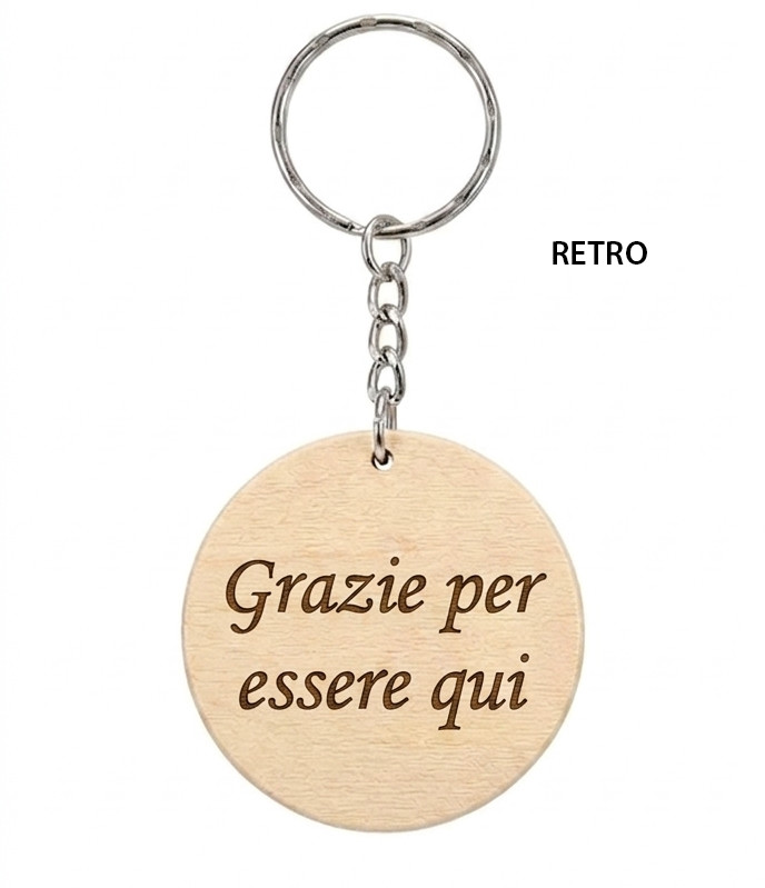 Personalized Wooden Keychain Laser Letter Number Place Card Party Favor 18th