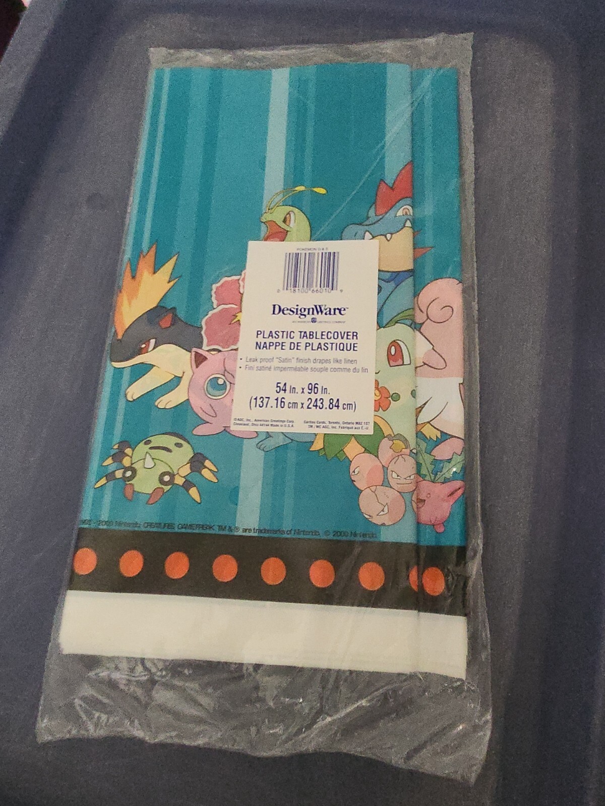 New Pokemon Party Table Cover Tablecloth