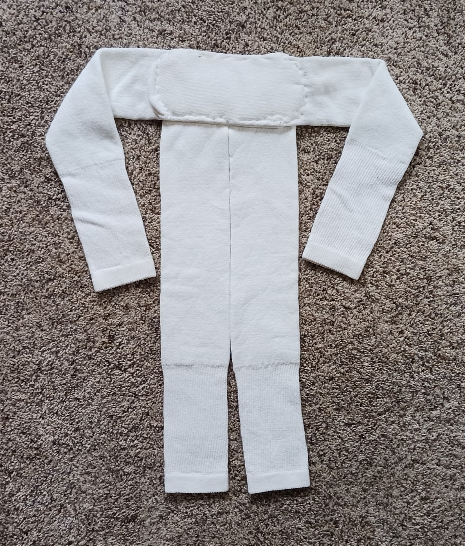 Vintage ‘LONG JOHNS’ Homemade NOVELTY GAG GIFT made from Mens Socks with Poem
