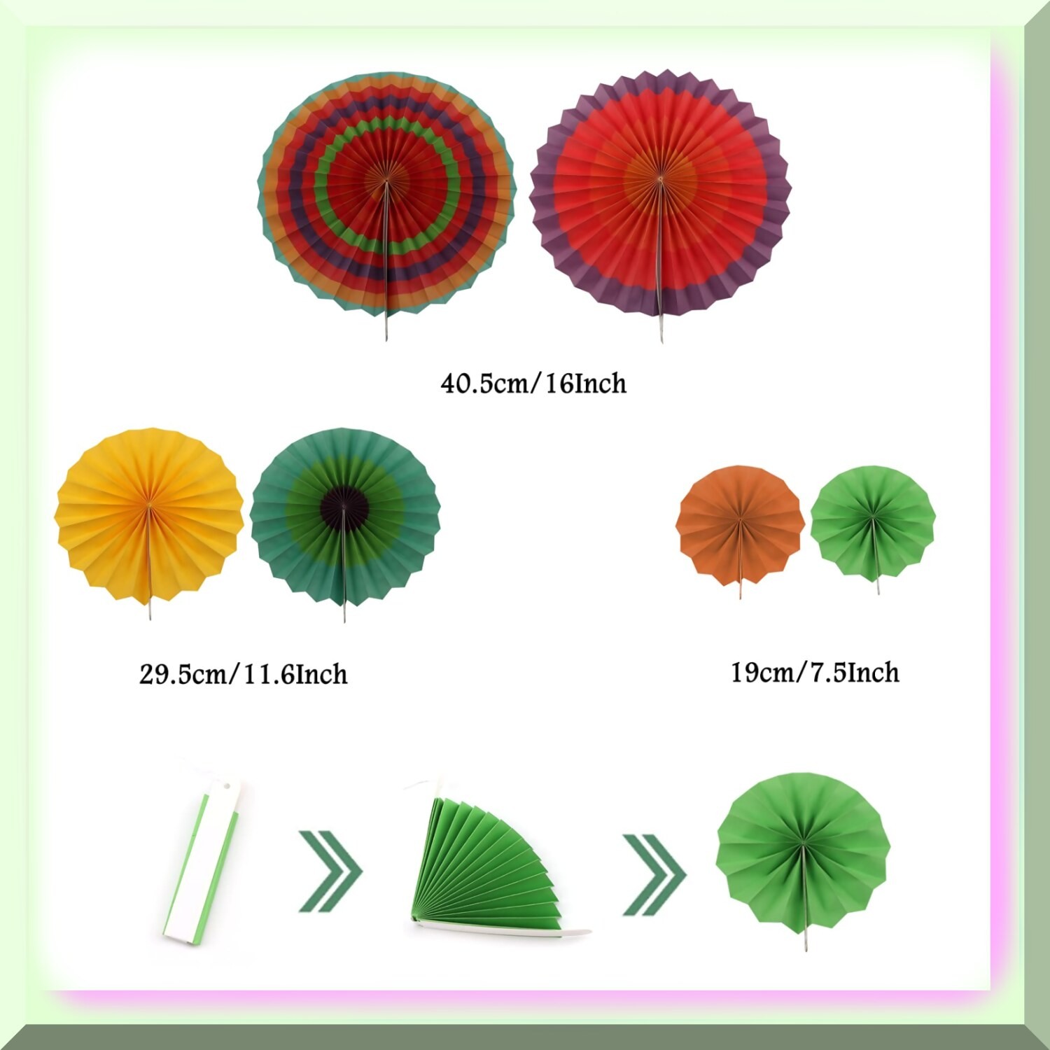 Multicolor Mexican Party Decorations Kit