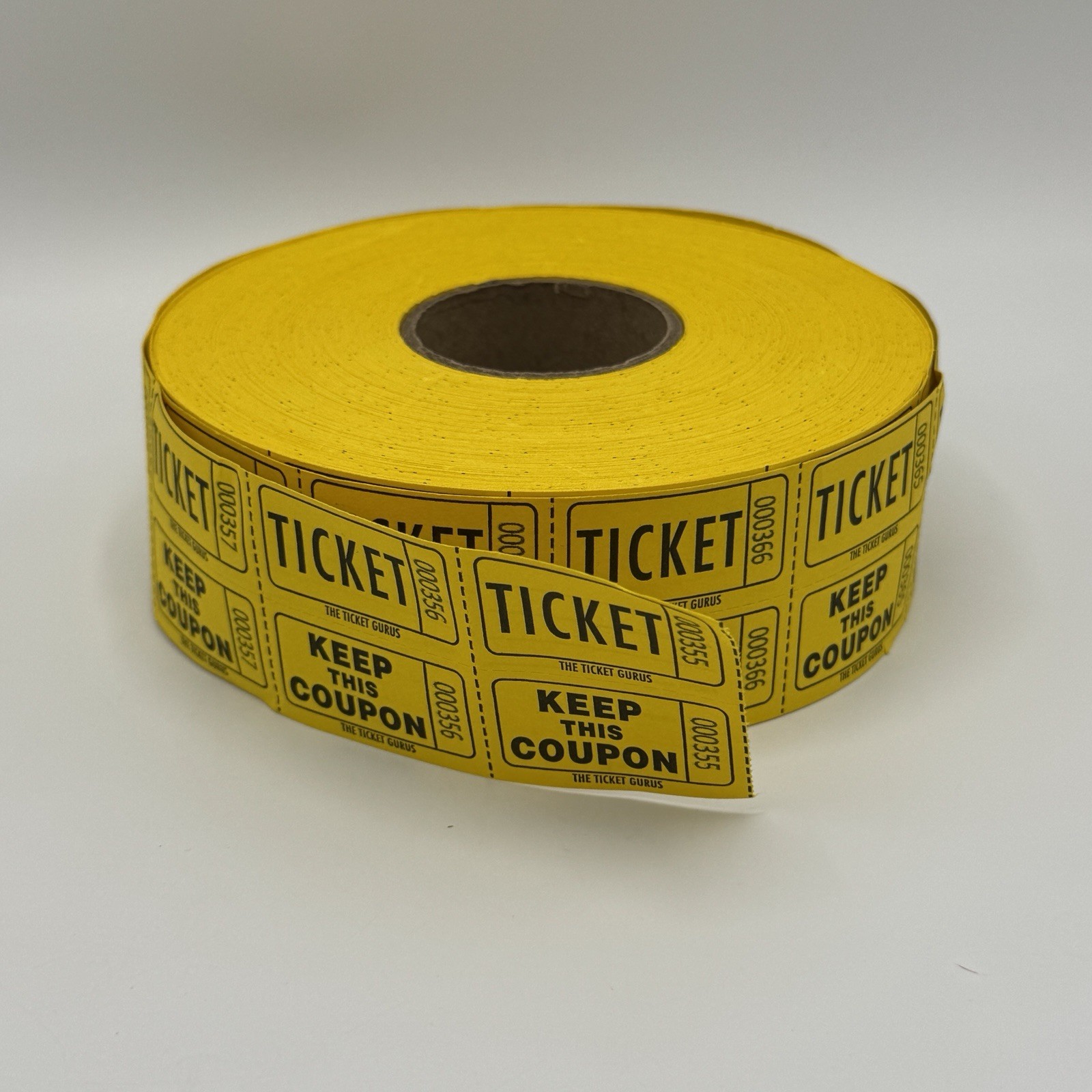 Double Roll Ticket Bundle 3 Rolls Blue Yellow & Green Amscan & The Ticket Gurus