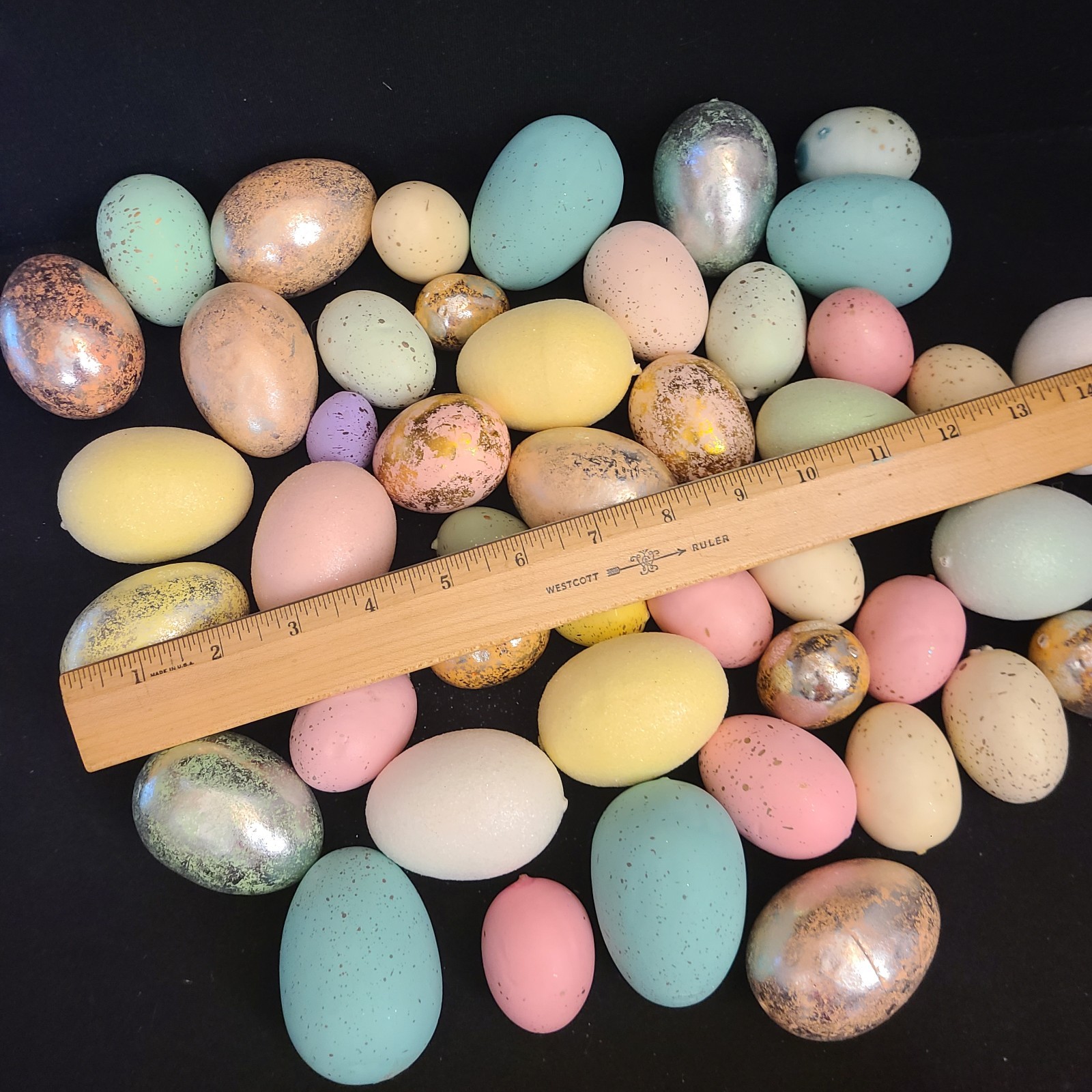 Easter Decorative Eggs Egg Decorations Lightweight Fillers 1.5 to 3 inches