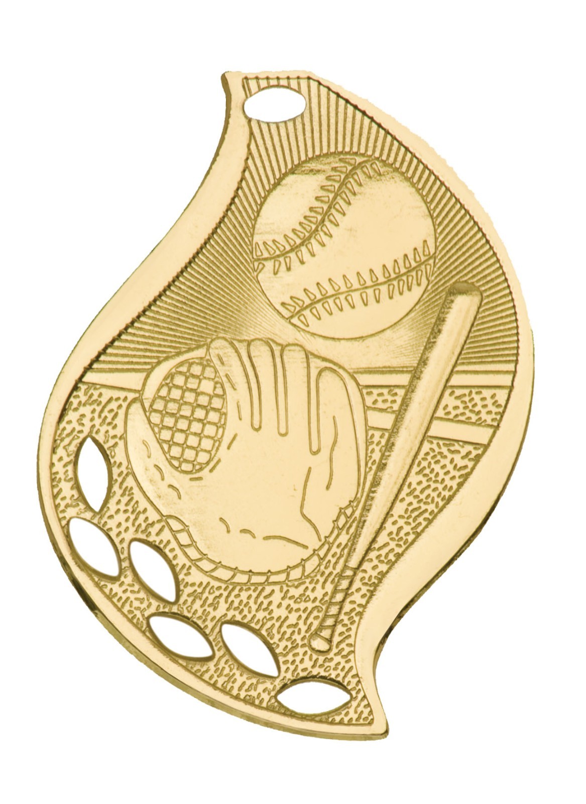 Baseball Medals Award Trophy With Free Lanyard FM101 School Team Sports